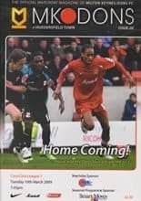 Milton Keynes Dons v Huddersfield Town 10-Mar-2009