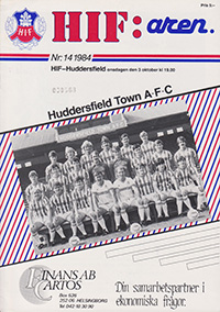 Helsingborg v Huddersfield Town 03-Oct-1984