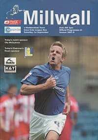 Millwall v Huddersfield Town 01-Sep-2007