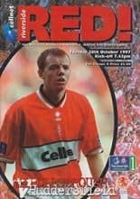 Middlesbrough v Huddersfield Town 28-Oct-1997