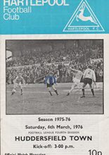 Hartlepool United v Huddersfield Town 06-Mar-1976