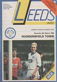 Leeds United v Huddersfield Town 09-Mar-1985