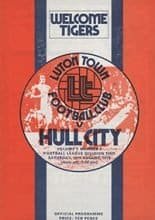 Luton Town v Hull City 16-Aug-1975