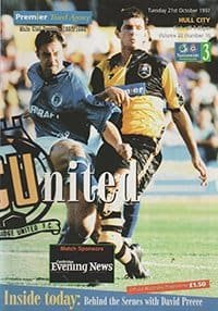 Cambridge United v Hull City 21-Oct-1997