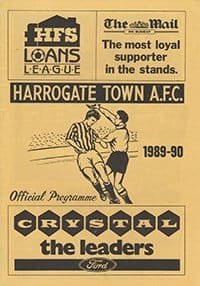 Harrogate Town v Hull City 27-Jul-1989