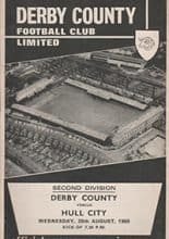 Derby County v Hull City 28-Aug-1968