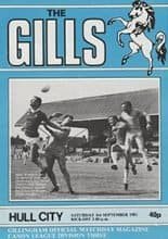 Gillingham v Hull City 03-Sep-1983