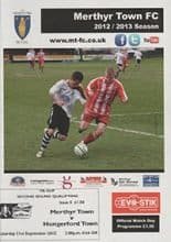Merthyr Town v Hungerford Town 21-Aug-2012
