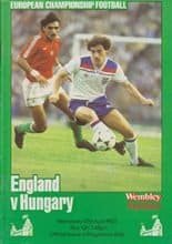 England v Hungary 27-Apr-1983