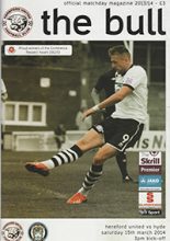 Hereford United v Hyde 15-Mar-2014