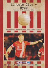 Lincoln City v Hyde FC 28-Sep-2013