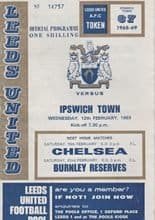 Leeds United v Ipswich Town 12-Feb-1969