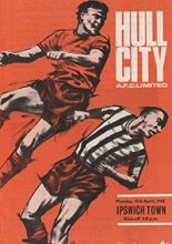 Hull City v Ipswich Town 15-Apr-1968
