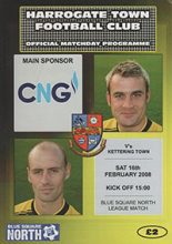 Harrogate Town v Kettering Town 16-Feb-2008