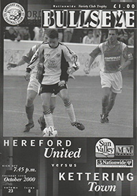 Hereford United v Kettering Town 17-Oct-2000