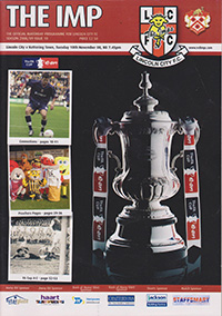 Lincoln City v Kettering Town 18-Nov-2008