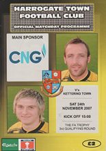 Harrogate Town v Kettering Town 24-Nov-2007