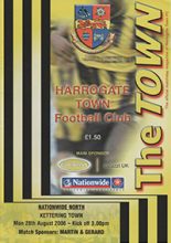 Harrogate Town v Kettering Town 28-Aug-2006