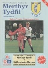 Merthyr Tydfil v Kidderminster Harriers 26-Dec-1990