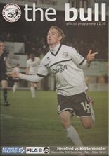 Hereford United v Kidderminster Harriers 26-Dec-2012