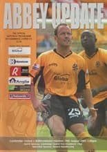 Cambridge United v Kidderminster Harriers 29-Aug-2005