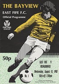East Fife v Kilmarnock 12-Aug-1987