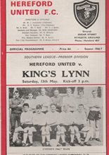 Hereford United v King's Lynn 13-May-1967