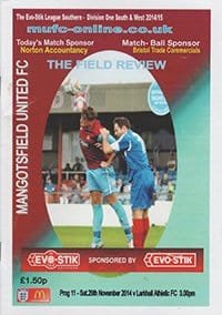 Mangotsfield United v Larkhall Athletic 29-Nov-2014