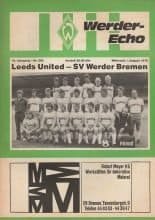 Werder Bremen v Leeds United  01-Aug-1979