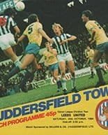 Huddersfield Town v Leeds United 20-Oct-1984