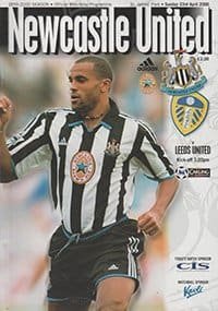 Newcastle United v Leeds United 23-Apr-2000