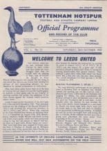 Tottenham Hotspur v Leeds United 26-Oct-1957