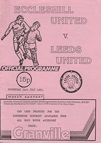 Eccleshill United v Leeds United 31-Jul-1985
