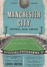 Manchester City v Leeds United 04-Oct-1958
