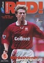 Middlesbrough v Leeds United 07-Dec-1996
