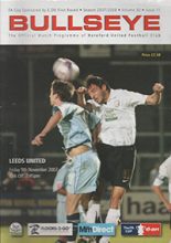 Hereford United v Leeds United 09-Nov-2007