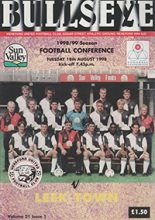 Hereford United v Leek Town 18-Aug-1998