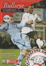 Hereford United v Leicester City 11-Apr-2009