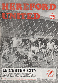 Hereford United v Leicester City 23-Jan-1982