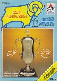 Derby County v Leicester City 25-Sep-1985