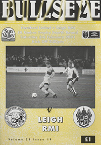 Hereford United v Leigh RMI 03-Feb-2001