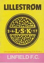 Lillestrom v Linfield 27-Sep-1978