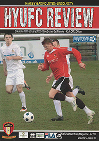 Hayes & Yeading United v Lincoln City 11-Feb-2012
