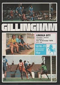 Gillingham v Lincoln City 16-Oct-1976