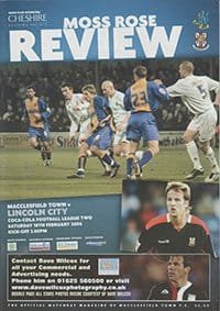 Macclesfield Town v Lincoln City 18-Feb-2006