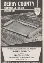 Derby County v Lincoln City 01-Nov-1967