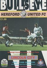 Hereford United v Lincoln City 26-Mar-1996