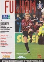 Fulham v Lincoln City 02-Nov-1996