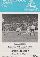 Hartlepool United v Lincoln City 30-Aug-1975