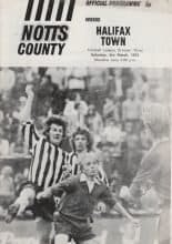 Notts County v Halifax Town 03-Mar-1973